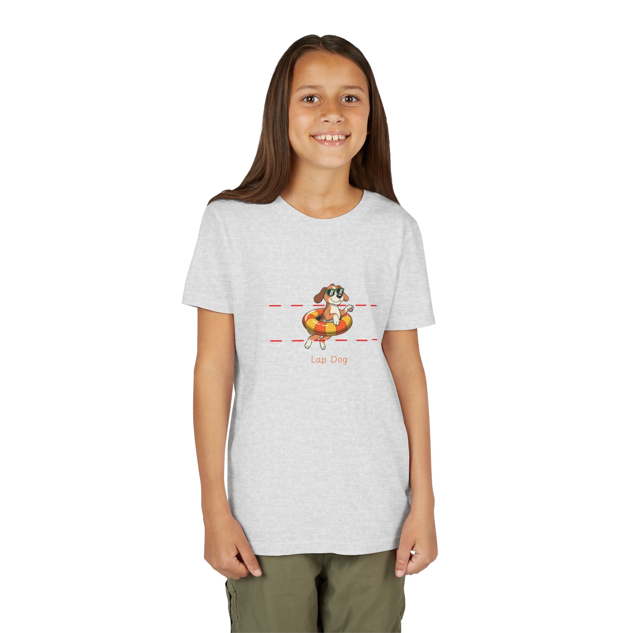 Kids T‑Shirt — 'Lap Dog' Cartoon Tee