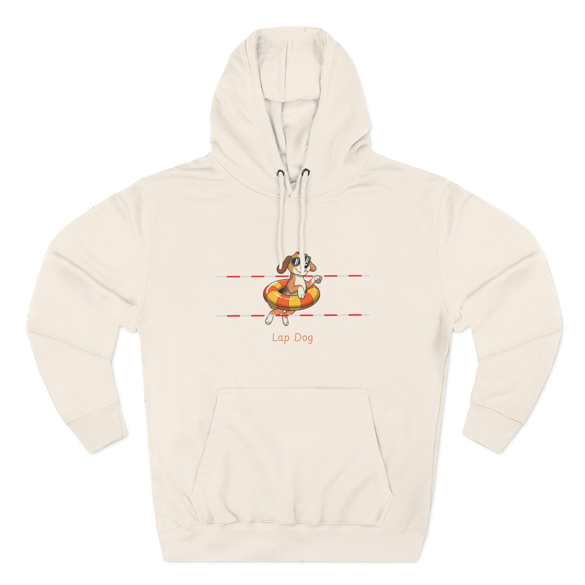 Ladies Hoodie — "Lap Dog" Fleece Pullover