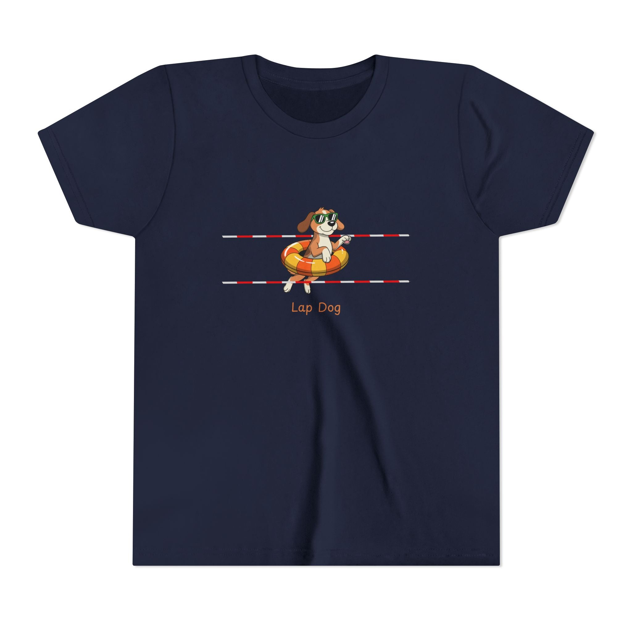Kids T‑Shirt — 'Lap Dog' Cartoon Tee