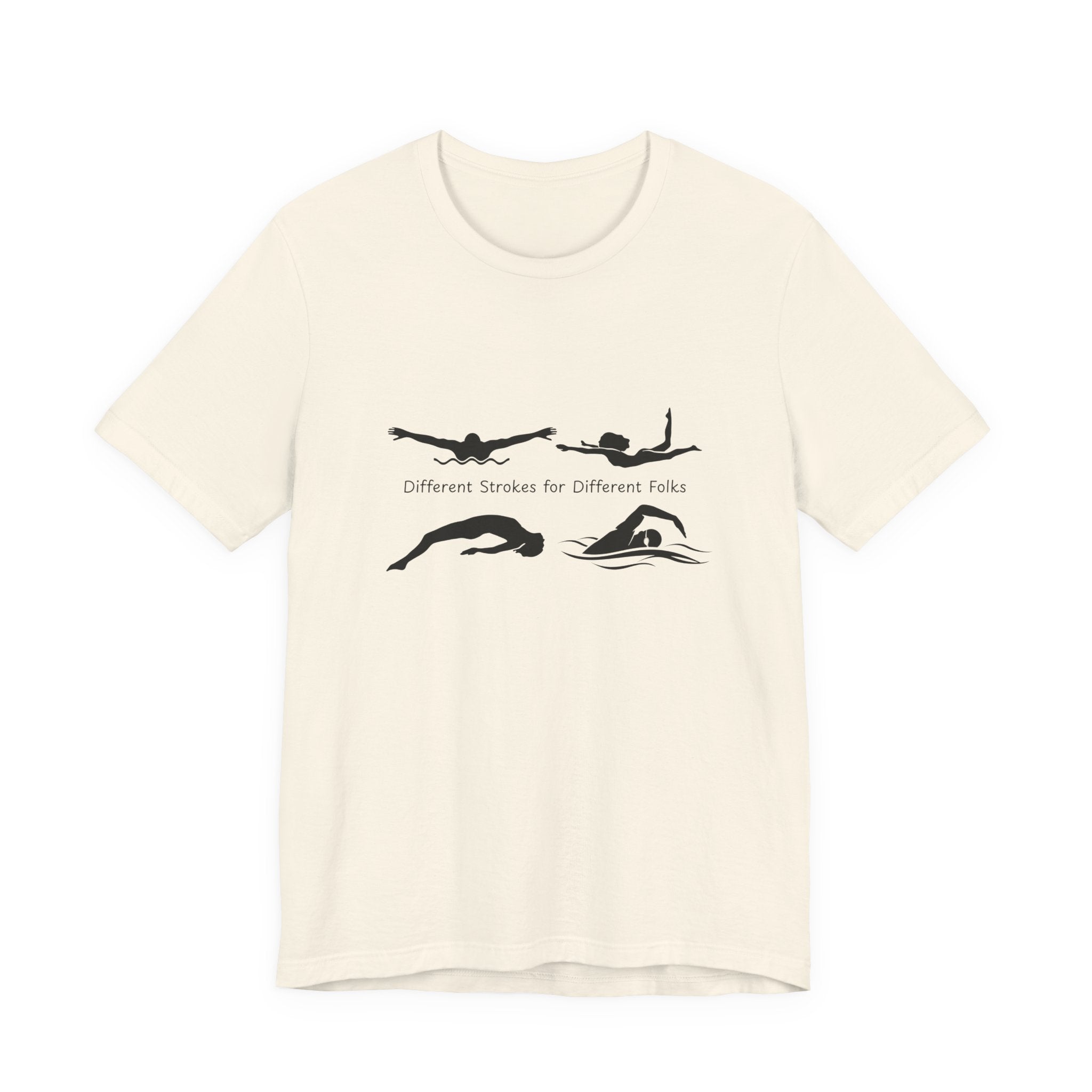 T-Shirt - "Different Strokes for Different Folks" (Individual Medley) Swimming Graphic Tee