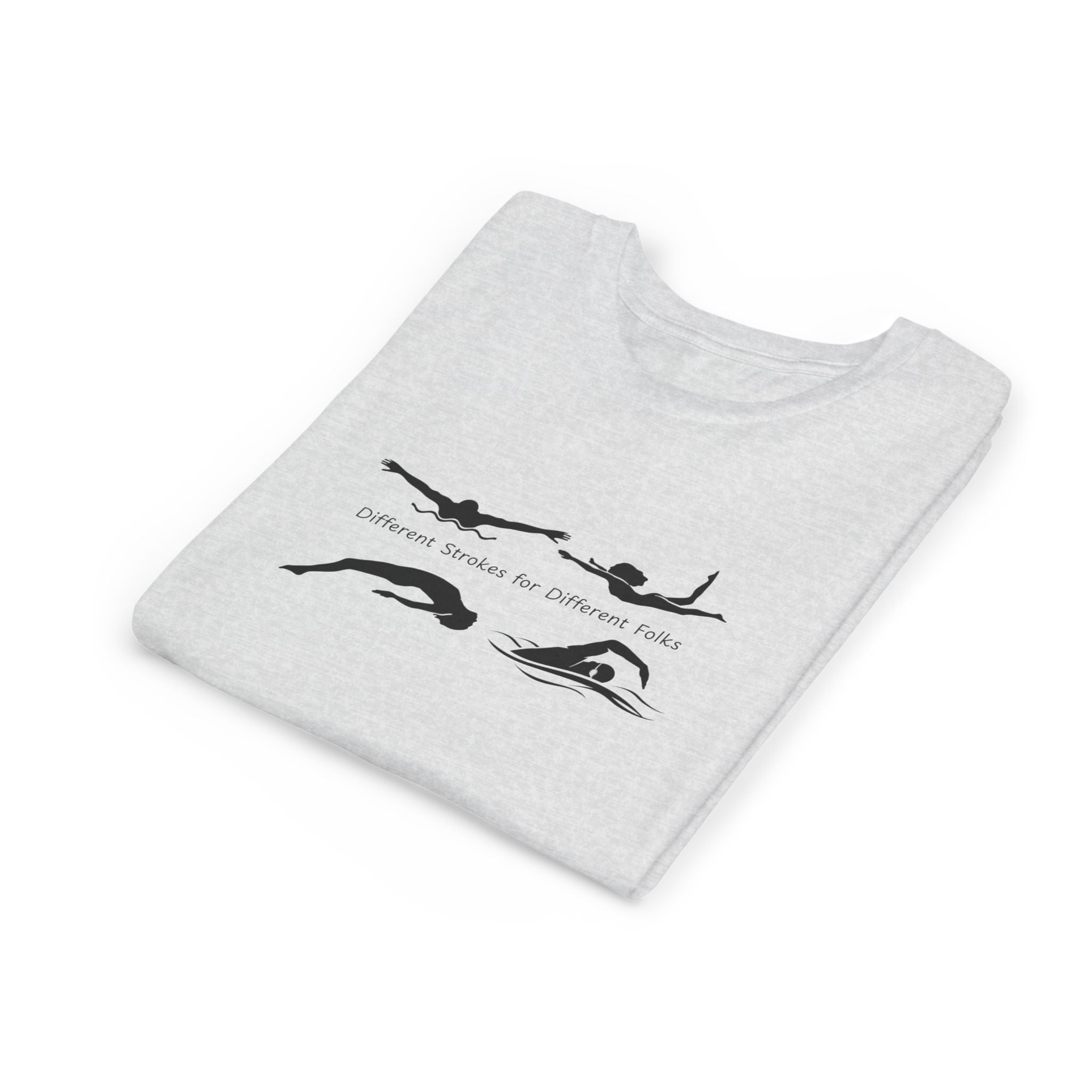 Kid's T-Shirt — "Different Strokes for Different Folks" Graphic Tee