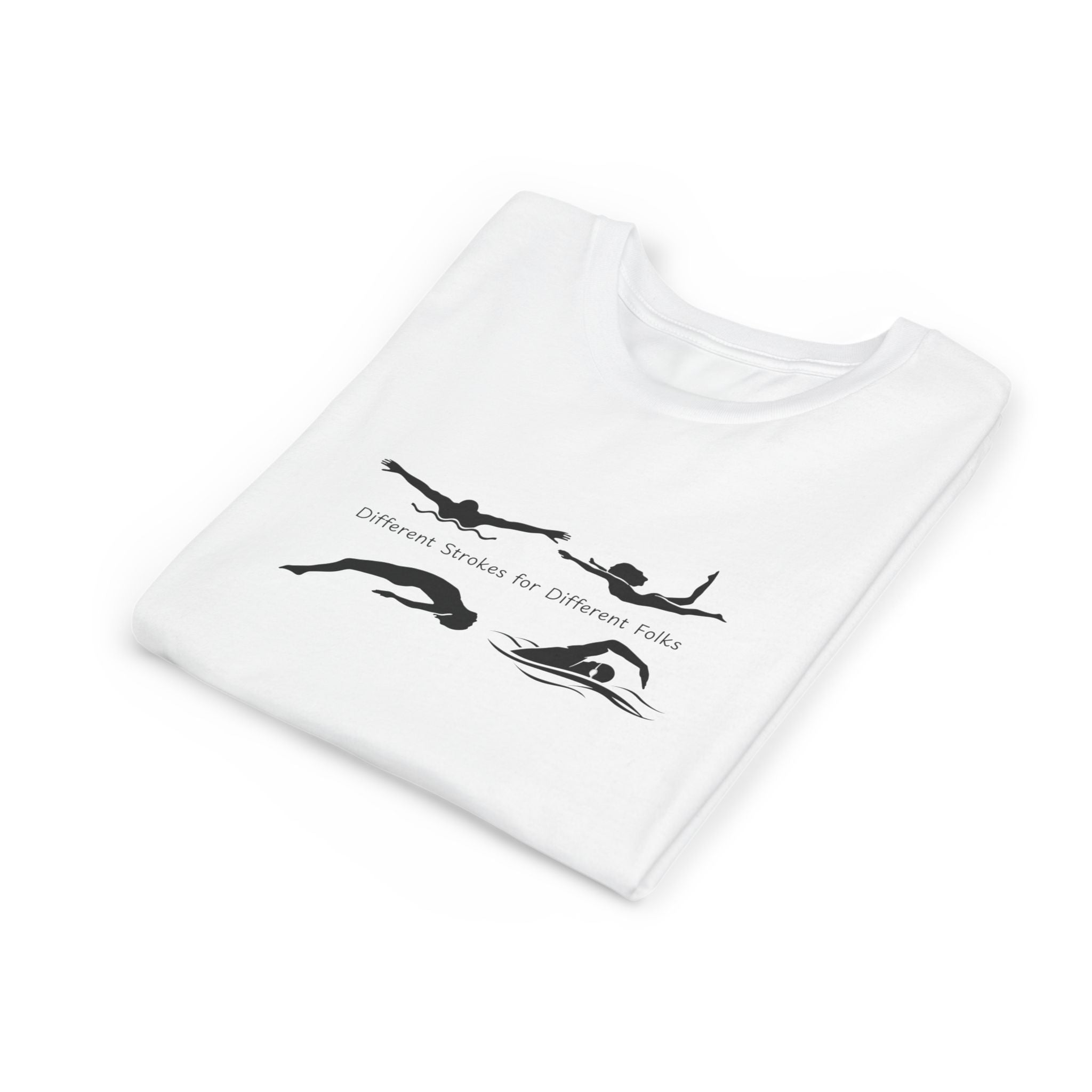 Kid's T-Shirt — "Different Strokes for Different Folks" Graphic Tee