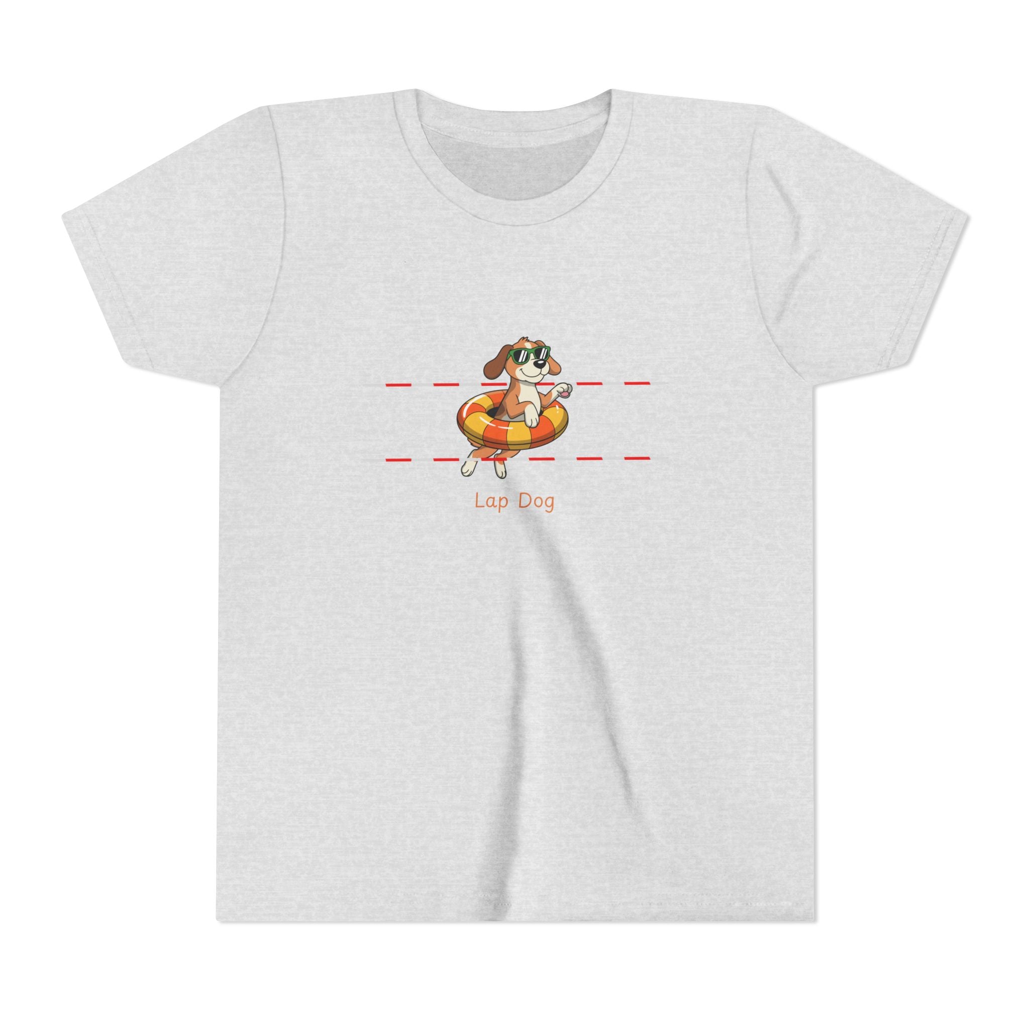 Kids T‑Shirt — 'Lap Dog' Cartoon Tee