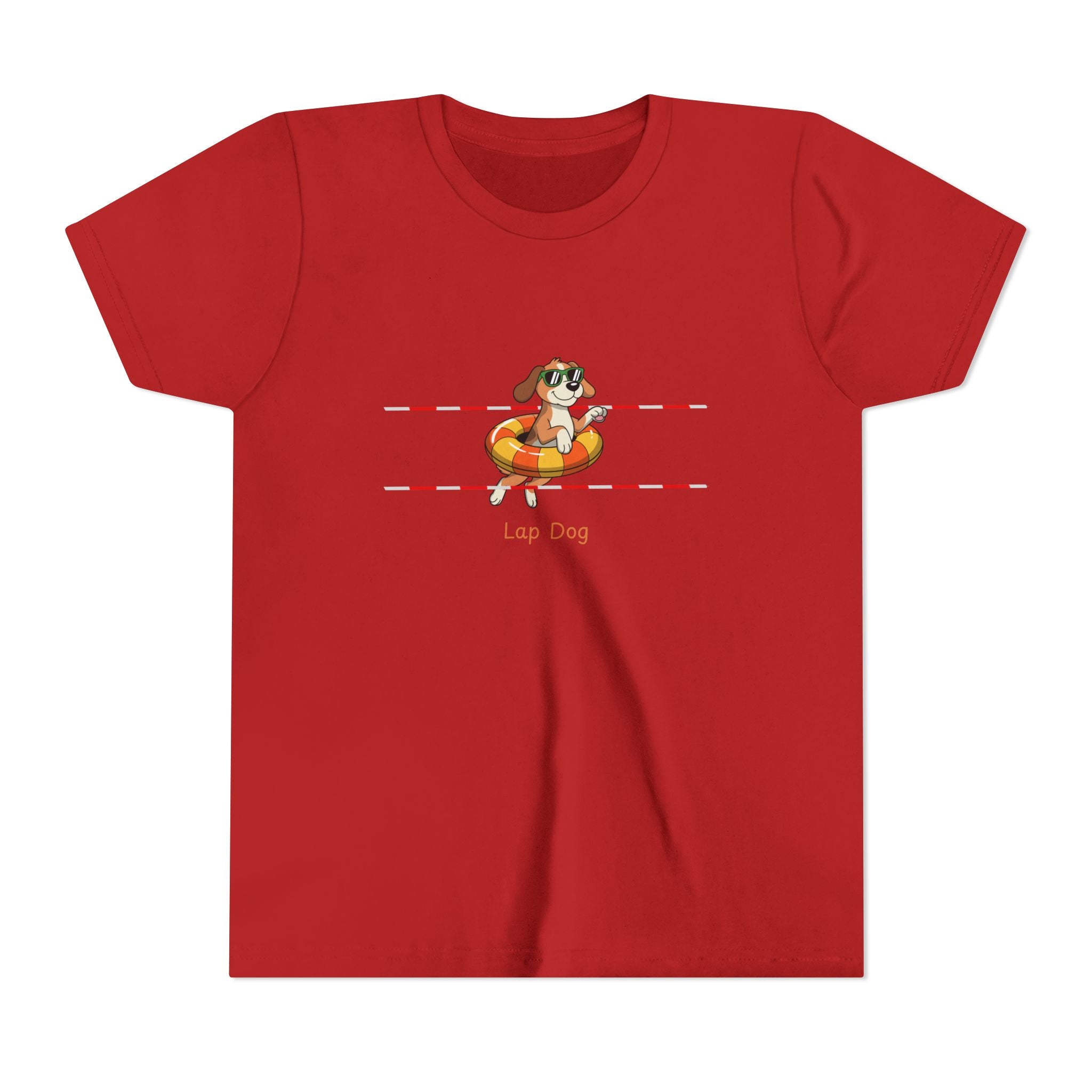 Kids T‑Shirt — 'Lap Dog' Cartoon Tee