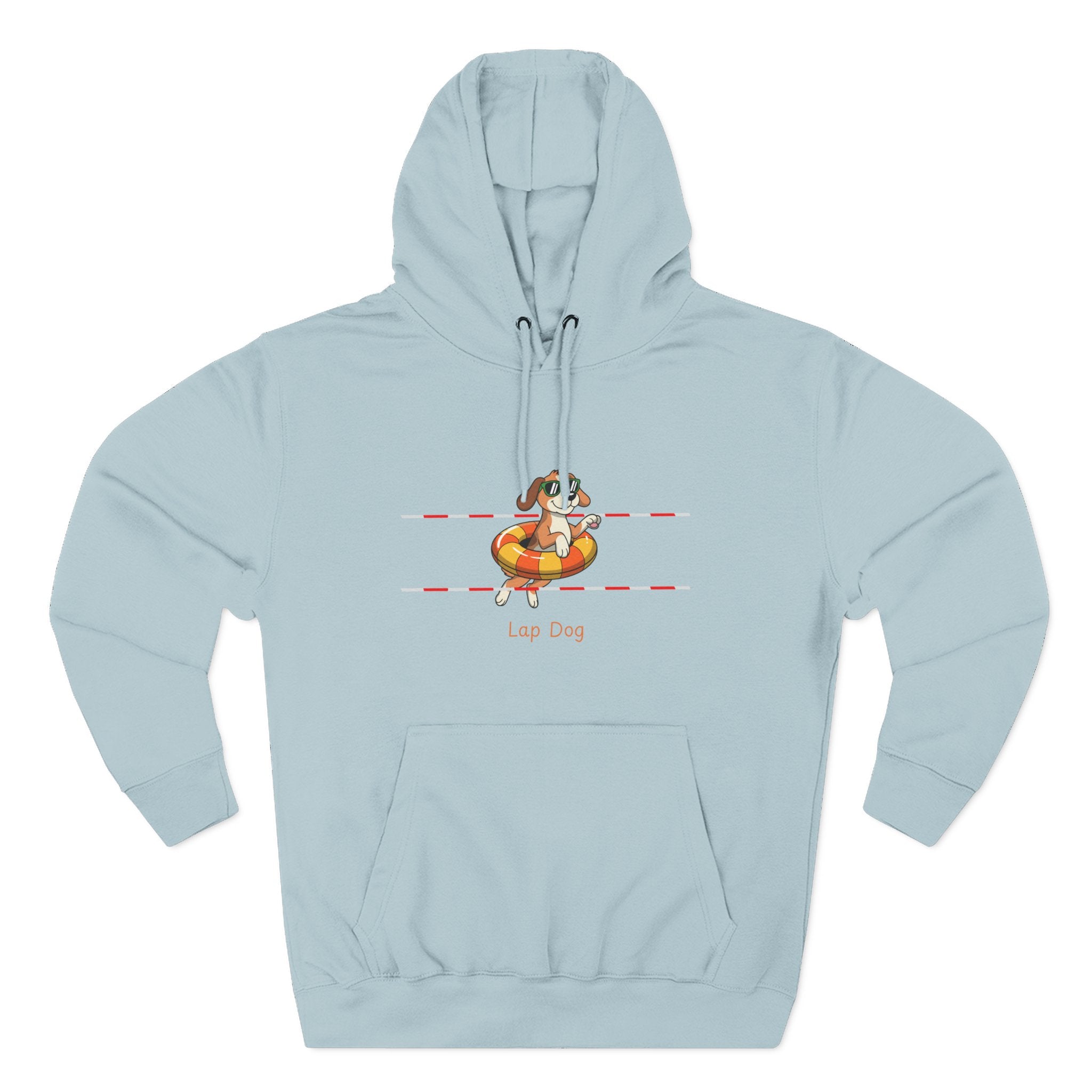 Ladies Hoodie — "Lap Dog" Fleece Pullover
