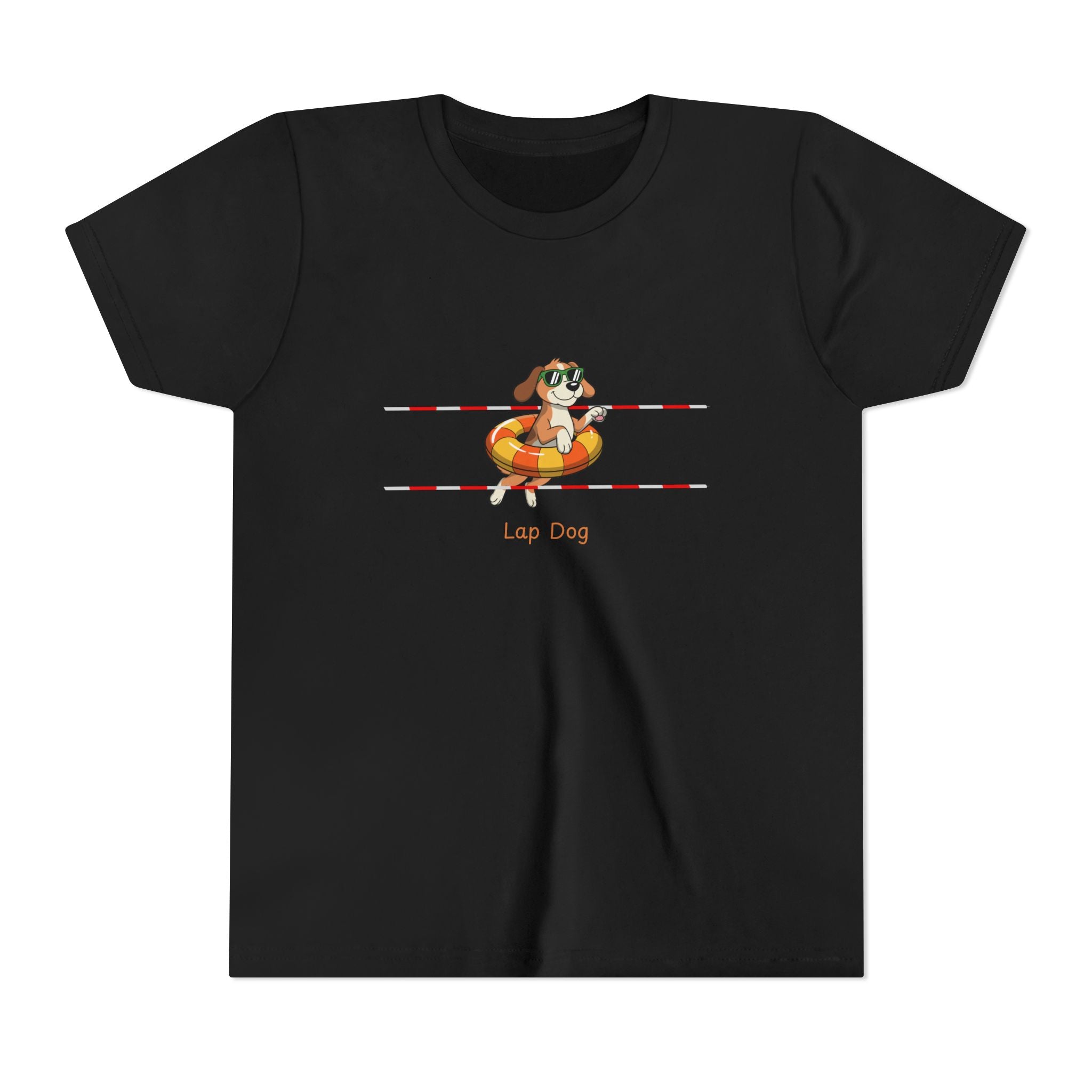 Kids T‑Shirt — 'Lap Dog' Cartoon Tee