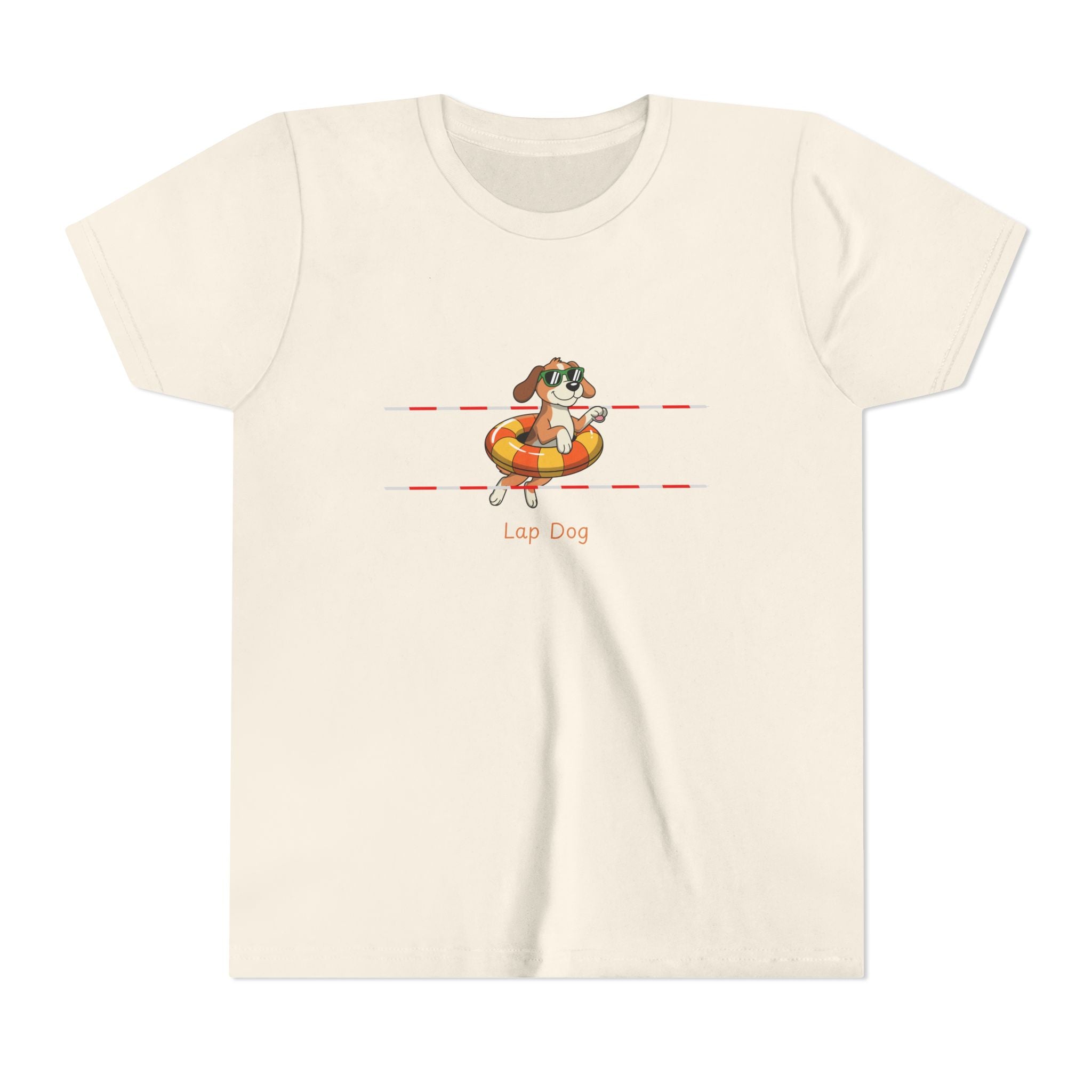 Kids T‑Shirt — 'Lap Dog' Cartoon Tee